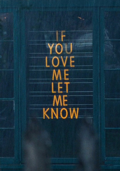if you love me